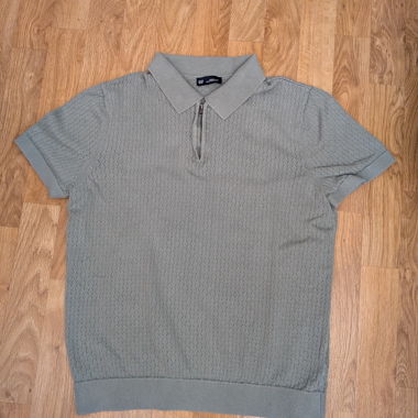GAP Strick-Poloshirt mit Zip