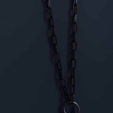 Collier grosse chaîne style punk fais mains