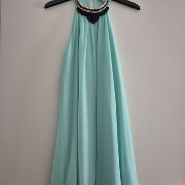 Turquoise Flowing Dress