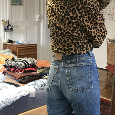 Knöchellange Levi’s Jeans 
