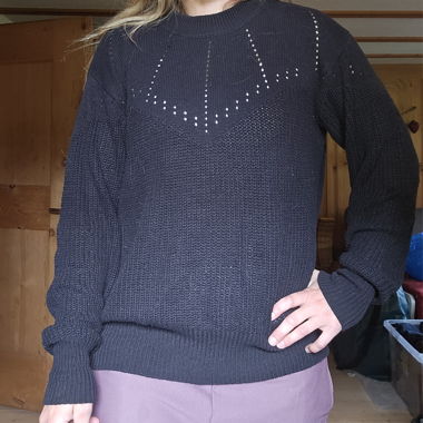 Maglione in maglia Kaffe nero M