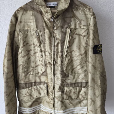 Stone Island Monofilament Camouflage Jacket