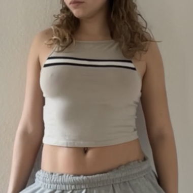Beiges Crop top