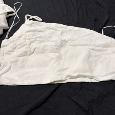 Haut blanc en tricot