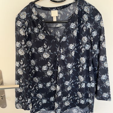 H&M Paisley Top