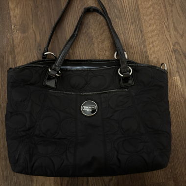 Gesteppte Coach Tasche 