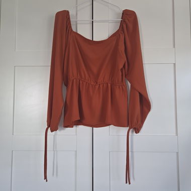 Camicia Dorothy Perkins, rosso ruggine