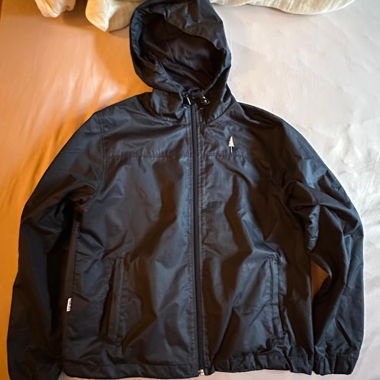 Nikin black hooded jacket