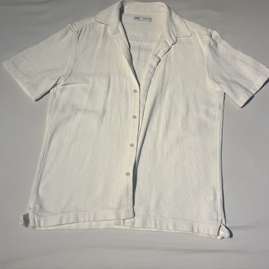 Zara shirt cream