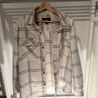 Pull & Bear Timberjacket bianco 