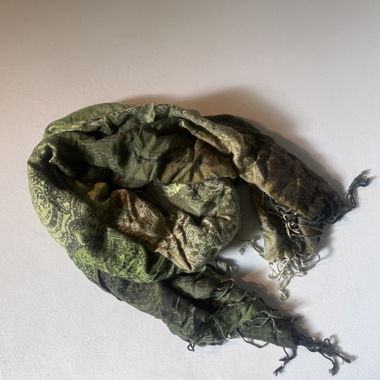 Écharpe verte
