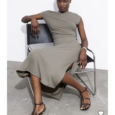 & Other stories midi dress