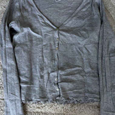 H&M Grey Knit Cardigan