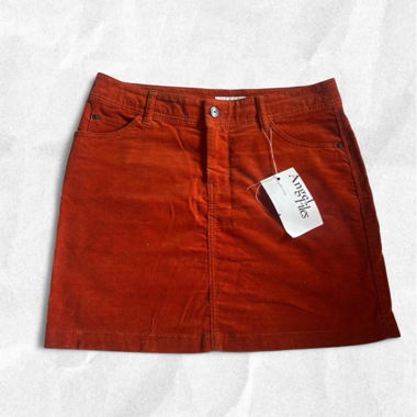 Vintage Y2K C&A / Yessica Cordrock-Minirock aus Cord