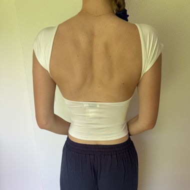 Backless T-shirt Stradivarius 