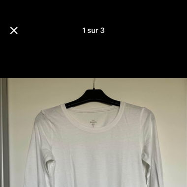 Pull blanc