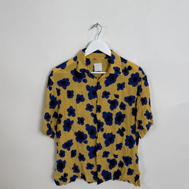 Chemise Sandro à manches courtes à motif floral