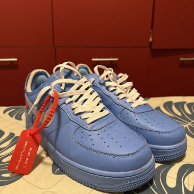 Sneakers Off-White azzurro chiaro