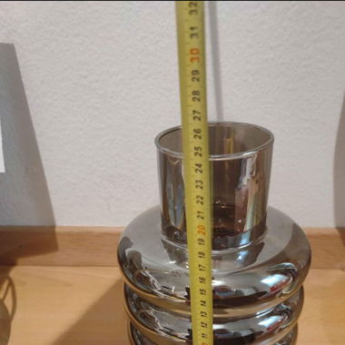 Vase aus Glas 