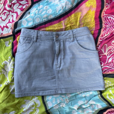 Miniskirt grey