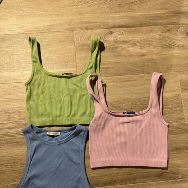 Lots de trois top Zara 
