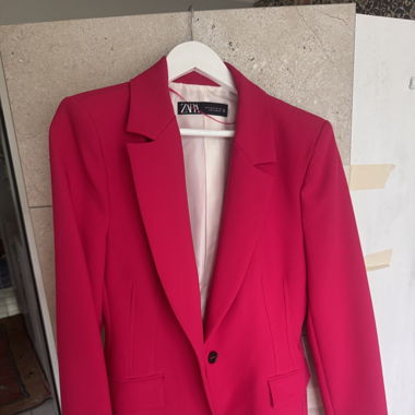 Blazer Zara en rose