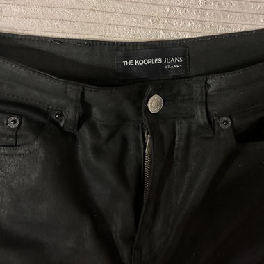 Black slim jeans The Kooples