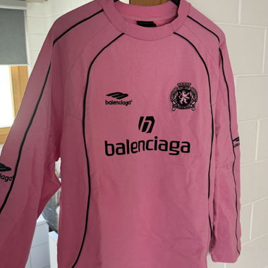 Felpa rosa Balenciaga