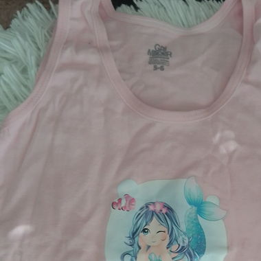 Set di top per bambini rosa