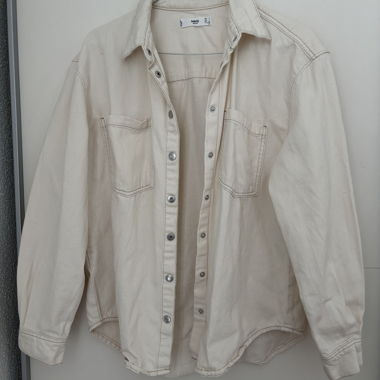 MNG Denim Shirt Jacket