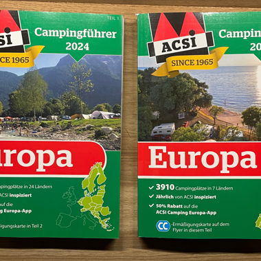 ACSI 2024 - Katalog Campingplätze Teil 1 & 2