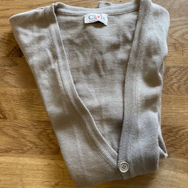 Cardigan Vest / brown
