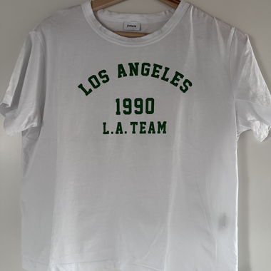 T-shirt blanc Pimkie Los Angeles