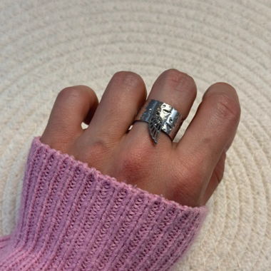 Bague acier inoxydable 