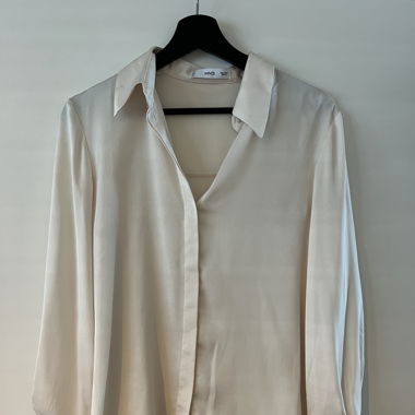 Bluse beige