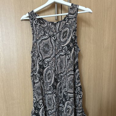 Robe à motif oriental 