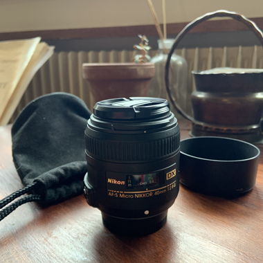 Nikon AF-S Micro Nikkor 40 mm – Objectif macro