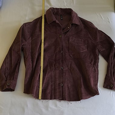 Giacca di colore rosso scuro