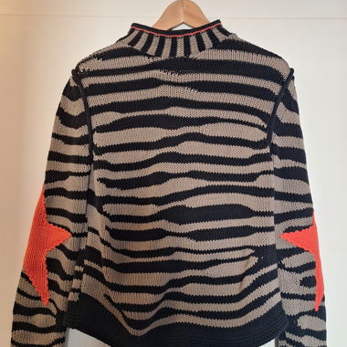 Pull en tricot à rayures