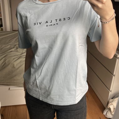 2 T-shirt - Lilla/Azzurro chiaro
