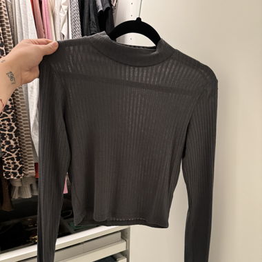 Durchsichtiges Graues Longsleeve