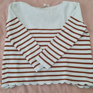 Pull à rayures