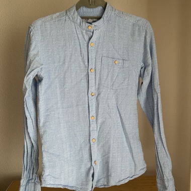 Camicia estiva azzurro chiaro