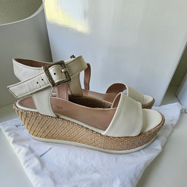 Pollini Light Cream Women Sandals