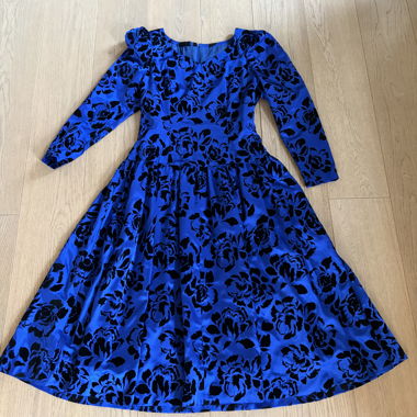 Festliches Kleid / Abendkleid, Gr. 38, handgenäht