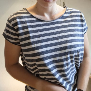 Gestreiftes T Shirt