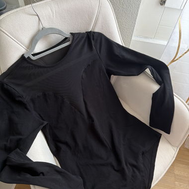 Body manches longues noir