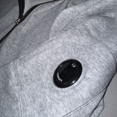 C.P. Company zip grigio