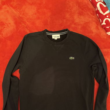 Sweatshirt lacoste noir