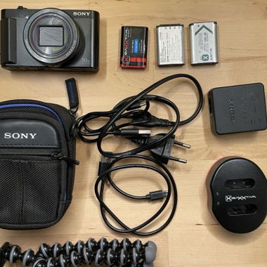 Caméra Vlog Sony Cybershot HX90V avec zoom